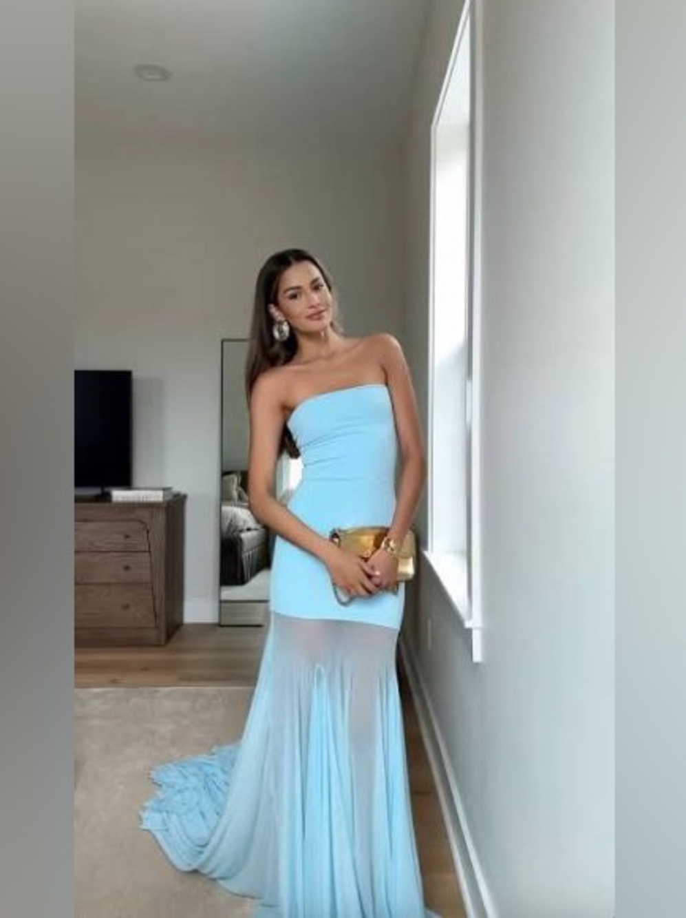 Deme by Gabriella x REVOLVE Dahlia Gown in Blue